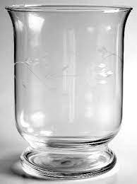 Hurricane candle holders crystal glass tea light votives clear set 2 st george. Princess House Heritage Crystal Hurricane Lamp Pillar Candle Holder Flower Vase Ebay Princess House Crystal Princess House Flower Candle Holder