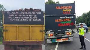 Maybe you would like to learn more about one of these? 11 Tulisan Di Bokong Truk Ini Buatmu Senyum Senyum Hingga Termenung Sendiri Di Jalanan Tribun Travel