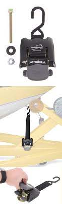Boatbuckle G2 Retractable Ratcheting Bow Tie Down Strap Steel 43 Long 833 Lbs Qty 1 Boatbu Bass Boat Boat Trailer Boat
