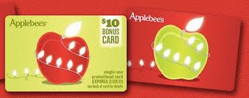 Does applebee's sell gift cards? Free 10 Bonus Card With 50 Applebee S Gift Card 25 Giveaway Mommies With Cents