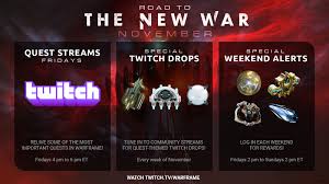 In addition, players must play (or replay) the mot survival node in the void, the end . Warframe Road To The New War November Edition Steam News