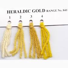 Tapestry Wool Hank Heraldic Gold 844