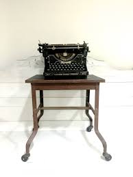 Vintage Metal Rolling Table Cart Typewriter Table Industrial Etsy Vintage Metal Table Metal Table Vintage Metal