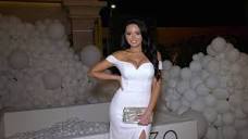 Emelina Adams "Bre Tiesi's 30th Birthday Bash" All-White Party Red ...