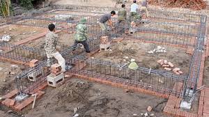 Our concrete ground beams are an alternative to traditional foundations, requiring less labour and construction. Construction Reinforced Concrete Beam Right Way Set Up Steady Foundation For House Youtube Reinforced Concrete Beams Concrete