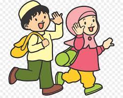 Gambar kartun muslimah anak kecil. Pin Di Kartun