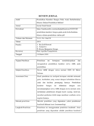 Pendidikan inklusi lahir sebagai solusi alternatif untuk mengatasi masalah sosial bagi anak berkubutuhan khusus. Review Jurnal Psikologi Pendidikan