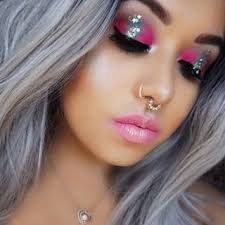 Best glitter makeup looks 2016