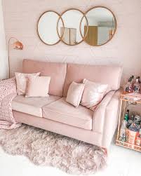 Blush Pink Home Blush Pink Decor Rose Gold Home Pink Sofa Blush Home Decor In 2020 Pink Living Room Decor Blush Pink Living Room Pink Sofa Living Room