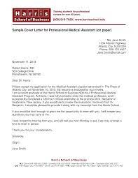 Medical professional cover letter template website. Cover Letter For Professional Medical Assistant Templates At Allbusinesstemplates Com