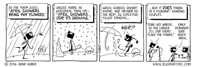 April showers bring may flowers poem. Bug Martini When Weather Takes A Turn For The Verse