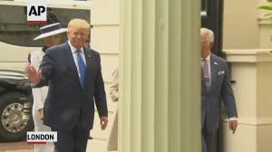 Trump, Melania have tea with Prince ...