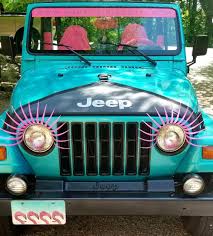 Baby With Her New Eyelashes Ready To Go Flirting On The Highway Jeep Future Car Monster Trucks