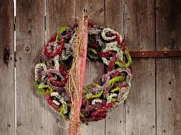 Bunten Kranz Mit Heidekraut Gestalten Herbstkranz Herbstkranze Herbst Handwerk