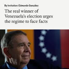 The regime led by Nicolás Maduro has ignored the result of Venezuela's  election and hastily proclaimed a false and unprovable one,” argues Edmundo  González in a guest essay https://econ.st/46yp1Js Photo: AP