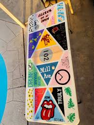 Diy Beer Pong Table In 2020 Diy Beer Pong Table Beer Pong Table Painted Diy Beer Pong