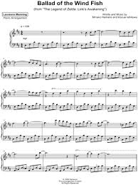 Laurence Manning The Ballad Of The Wind Fish Sheet Music Piano Solo In D Major Download Print Sku Mn0211948