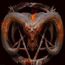 Artstation Demon Skull Antonio J Manzanedo Demon Art Satanic Art Skull
