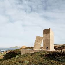 Chilean Architect Alejandro Aravena Has Hollowed The Huge Tilted Volume Of This Weekend Getaway Along The Pacific Ocean In Chile To Form An