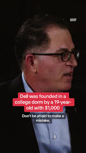 Dell Technologies founder Michael Dell dropped out of college to launch his  company, and gave Fortune his advice for how to make it big. #Dell  #DellTechnologies #MichaelDell #leadership #founder #CEO ...