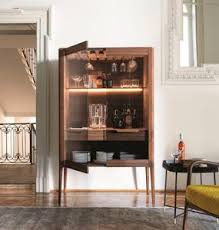 Walker edison modern color pop buffet accent entryway bar cabinet storage entry table living dining room, 30 inch, slate grey, red interior. Contemporary Bar Cabinet All Architecture And Design Manufacturers Videos