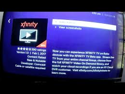 Xfinity Comcast X1 Roku App Youtube