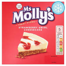 Ms Molly S Strawberry Swirl Cheesecake 375g A Cheap Anytime Treat 0 65 At Tesco Latestdeals Co Uk