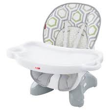 Fisher Price Baby Geometric Print Hook On High Chair Light Gray White Meadow Green Target Fisher Price Baby Baby High Chair Portable High Chairs