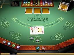 Test out your 3 card poker strategy here. Three Card Poker