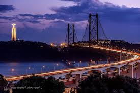 Large and proud it crosses the tagus, but crossing the ponte 25 de abril by foot is almost impossible. Ponte 25 De Abril Lisbon Lisbon Portugal Fly Around The World Visit Portugal