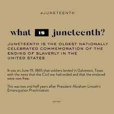 Juneteenth juneteenth, celebrated on june 19, is the name given to emancipation day by african americans in texas. Juneteenth What Is It Why Is It Important And How We Should Celebrate It Bobby Berk