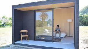 無印良品の小屋 がすごいことになっていた 小屋暮らし 小屋 コンテナハウス diy