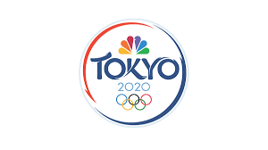 The emblem is painted in yellow, green and blue. Nbc Olympics Tokyo 2020 Mocean On Behance