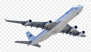Download Hd White Passenger Plane Flying Transparent Background Plane In The Sky Png Clipart And Use The Free Cli Passenger Planes Png Transparent Background