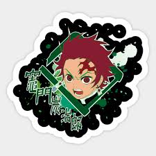 Cg/ art, kimetsu no yaiba dj genres: Demon Slayer Kimetsu No Yaiba Tanjirou Kamado Demon Slayer Aufkleber Teepublic De