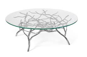 Free delivery and returns on ebay plus items for plus members. Contemporary Coffee Table Wayside Villiers Glass Stainless Steel Round