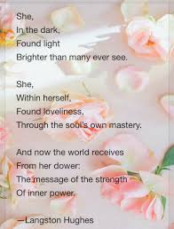 Mademoiselle Rose Things Spirit Quotes Website Sign Up Langston Hughes Poetry