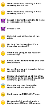 Here S What The 58 Smiley Emojis Mean As Defined By British People Funny Emoji Texts Emoji Texts Funny Emoji