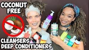 Our coconut free shampoo is made with a blend of olive oil and shea butter to moisturize and. Coconut Free Cleansers Deep Conditioners No Coconut Oil Youtube