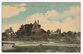 Insane Asylum State Hospital Massillon Ohio 1910 Postcard Postcard Old Houses Postcards For Sale