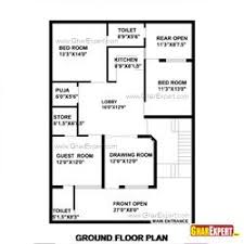 50 Gaj Area House Layout Plan Gharexpert Com House Layout Plans House Layouts House Construction Plan
