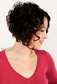 This pinned back look celebrates your curly hair and is also the perfect excuse to break out some cute hair pins or clips. Curly Hair Long In Front Short In Back Novocom Top