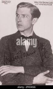 Portrait of Walter Bruno Iltz Stock Photo