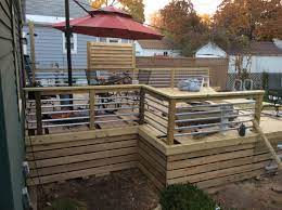 So, if you're considering the horizontal, there are ways in which we can lift the skirt without. Deck Skirting Fine Homebuilding