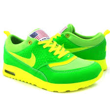 Nike Air Max Thea Yesil Sari Bayan Ayakkabi Spor Nike Air Max Nike Air Air Max