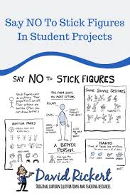 Say No To Stick Figures In Student Projects David Rickert Student Drawing Art Classroom Teaching