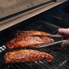 Pork tenderloins are much smaller and leaner than the larger loin cuts and will cook more quickly. Some Mighty Fine Looking Pork Loins Traeger Traegergrills Traeger Grill Recipes Grilling Recipes Traeger Bbq