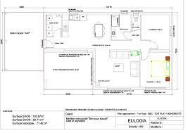Maison Ossature Bois Contemporaine T4 Plain Pied 71m2 Plan Maison Maison Ossature Bois Plan Maison Ossature Bois