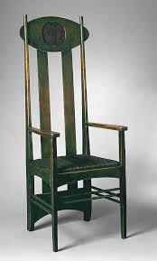 The Glasgow School Charles Rennie Mackintosh Art Nouveau Furniture Charles Rennie Mackintosh Art Chair