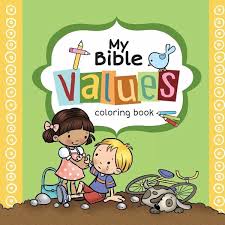 A holy week thru easter season devotional for coloring kids! My Bible Values Coloring Book Von Agnes De Bezenac Englisches Buch Bucher De